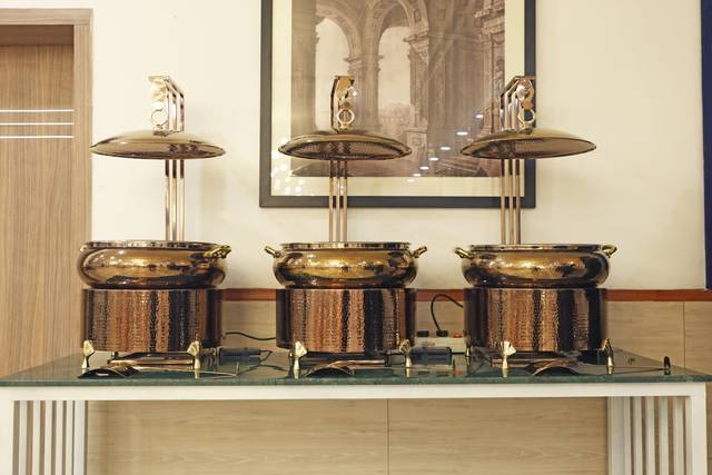Catering setup