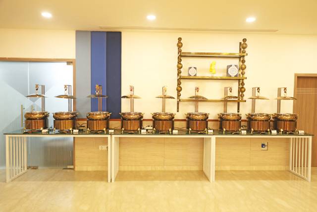 Catering setup