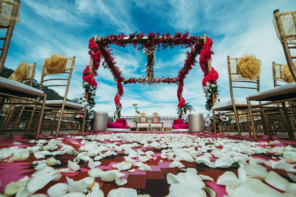 Mandap under the Sky