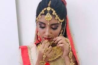 Bridal makeup