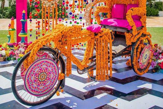 Haldi decor