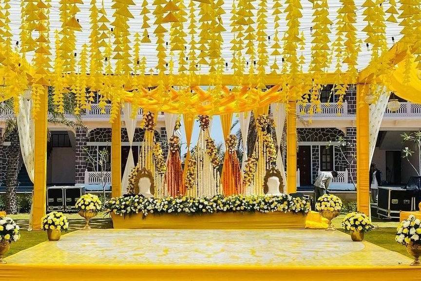 Haldi decor