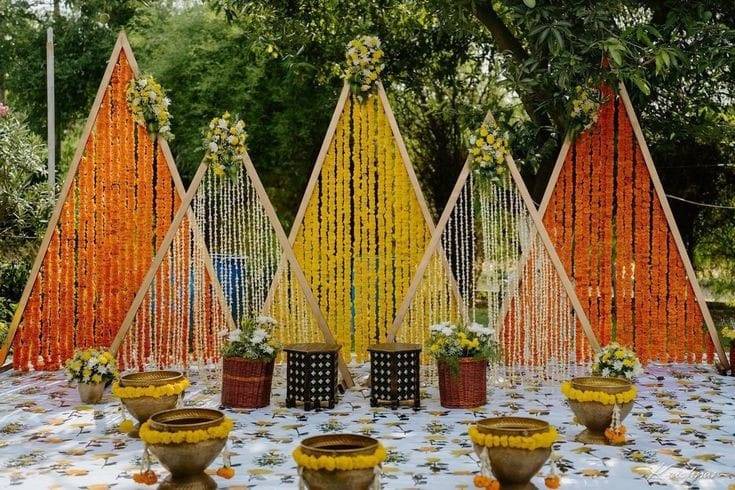 Haldi decor