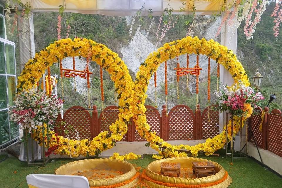 Haldi decor