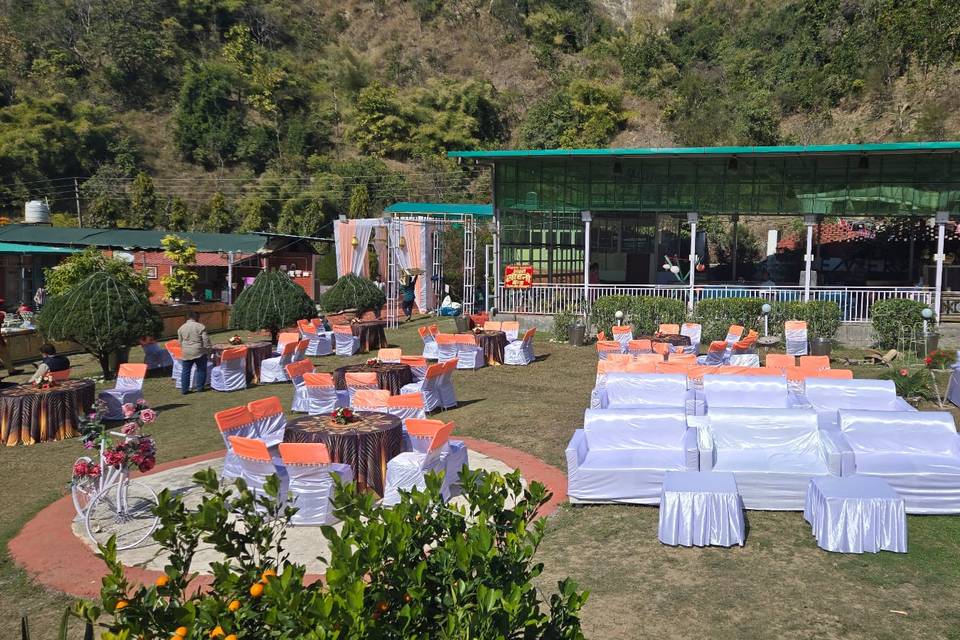 Lawn area
