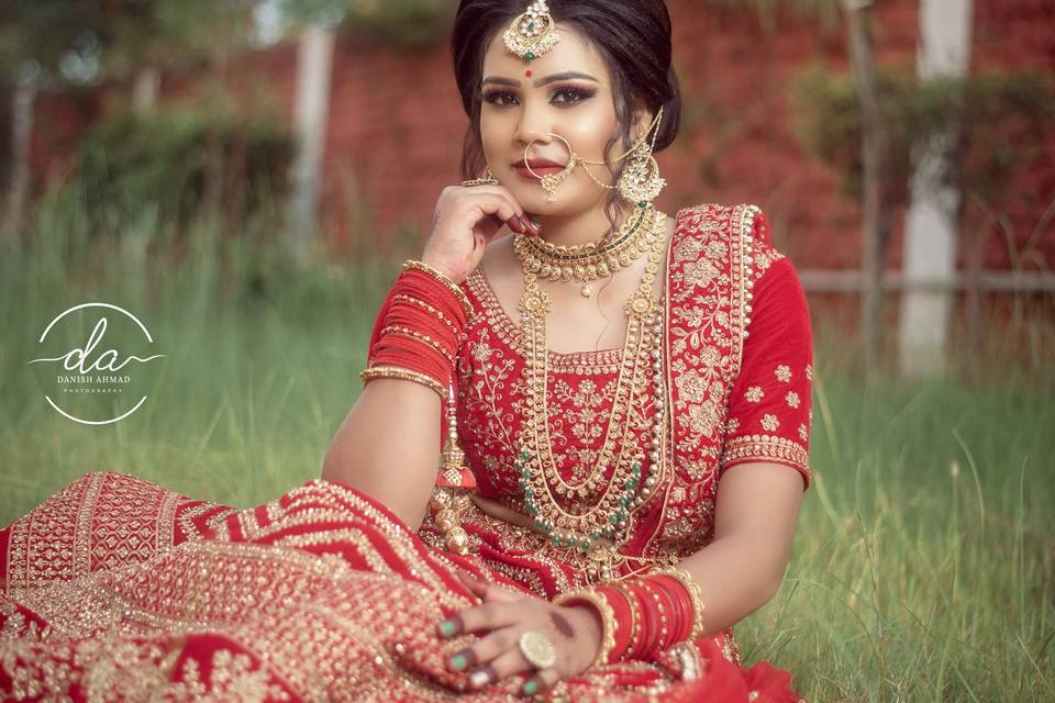 Modern Bridal look