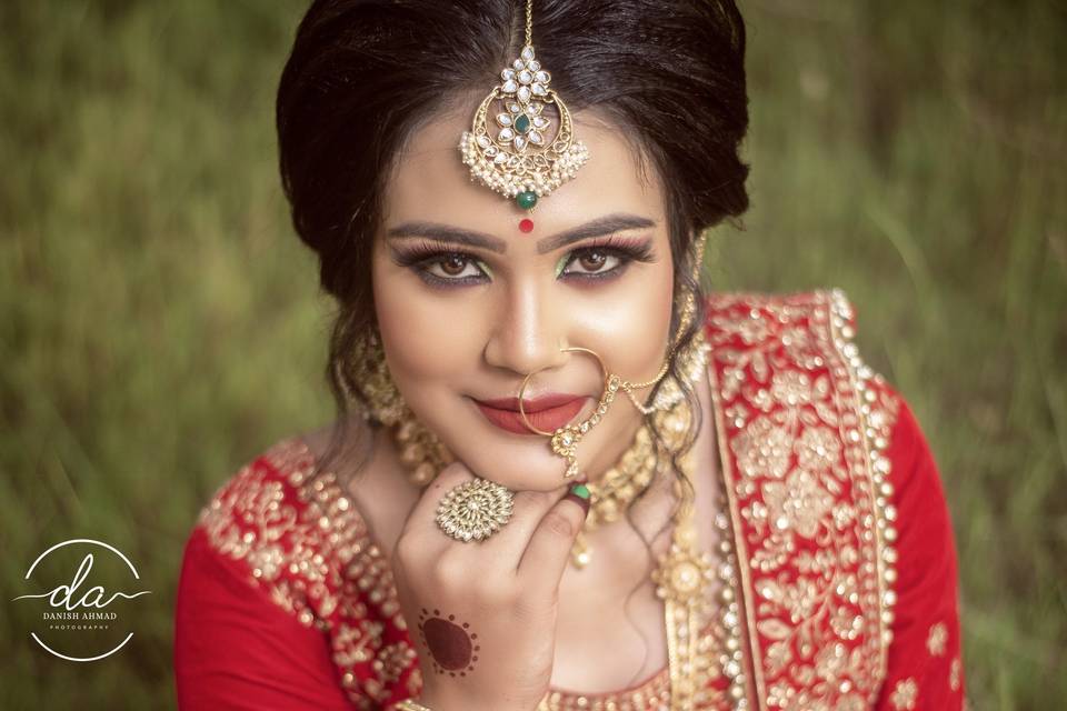 Modern Bridal look