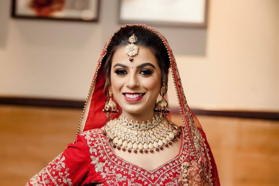 Bridal makeup