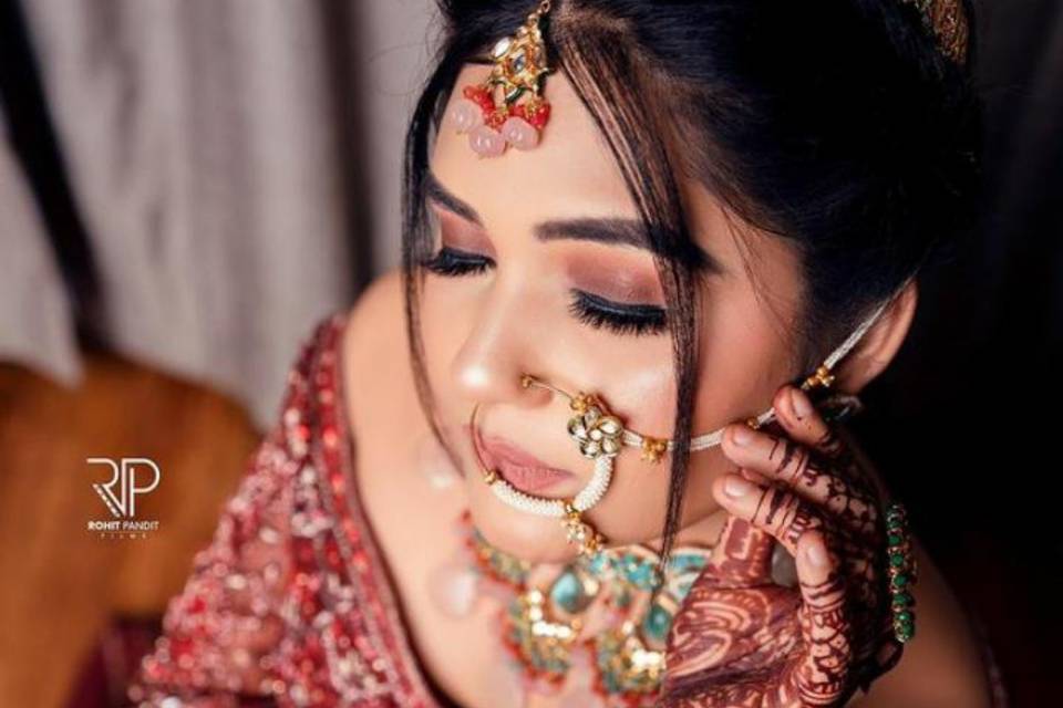 Bridal look