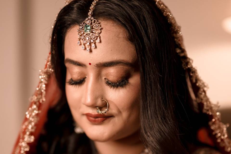 Bride portrait bhopal