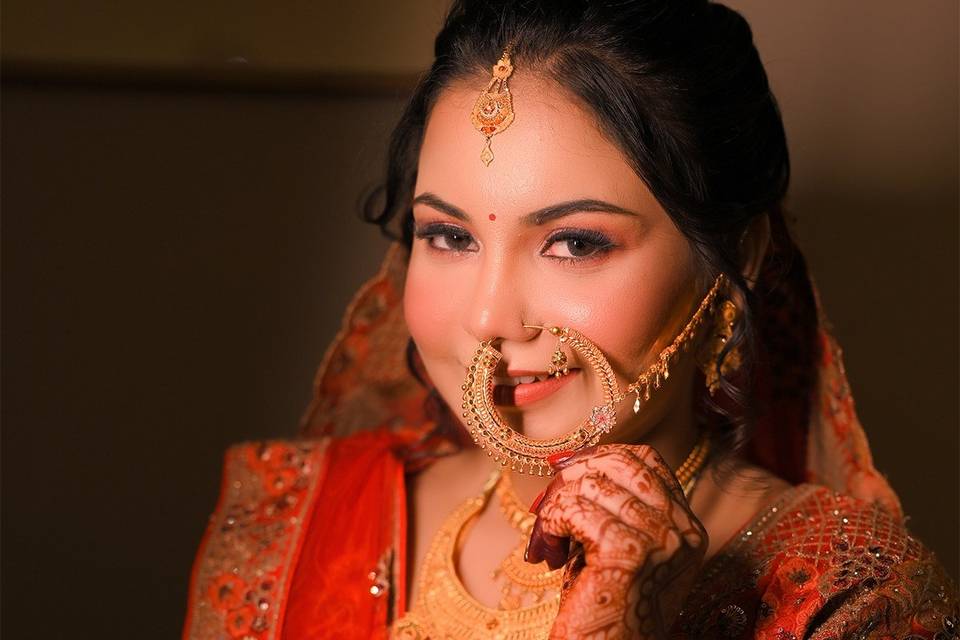 Bride photoshoot bhopal