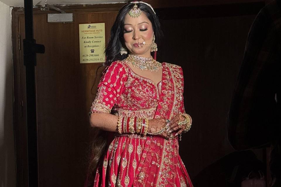 Bridal makeup
