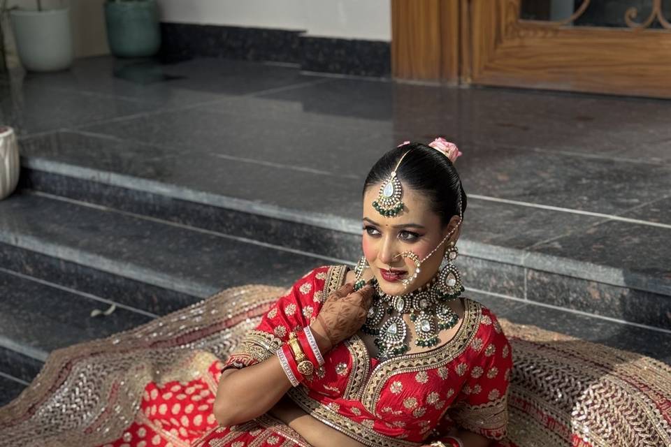 Bridal makeup