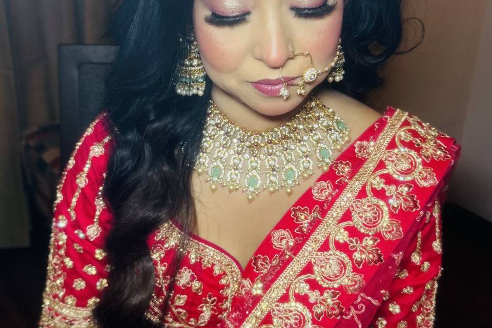 Bridal makeup