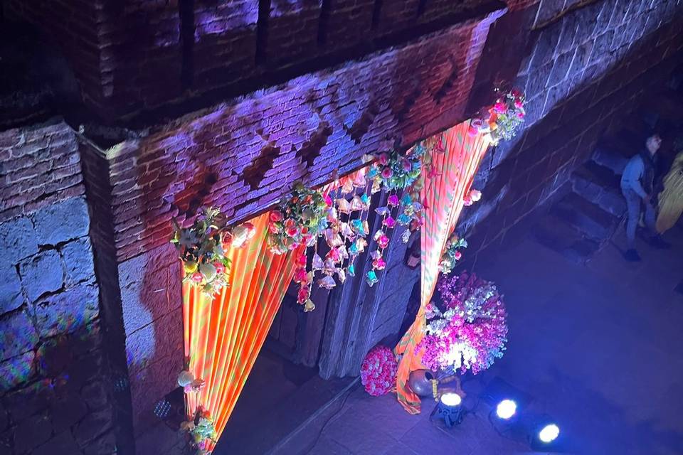 Poolside Entrance Inside Fort