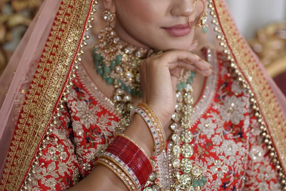 Bridal makeup