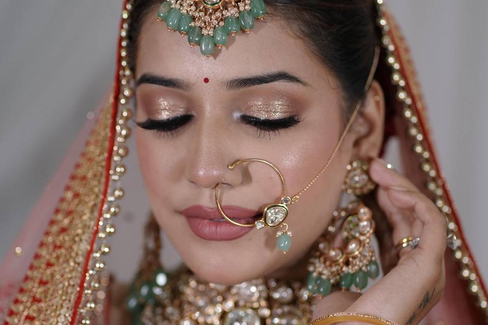 Bridal makeup