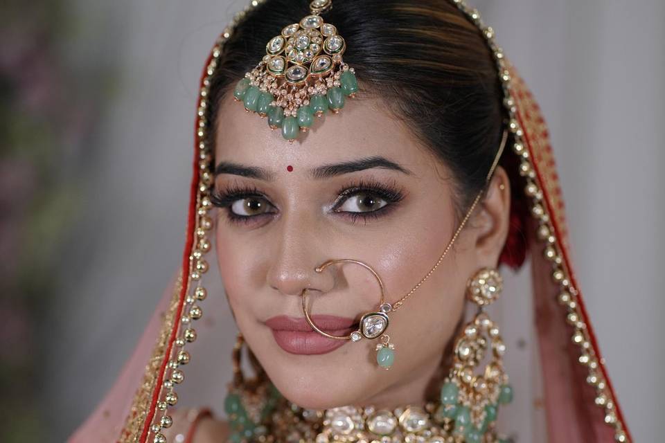 Bridal makeup