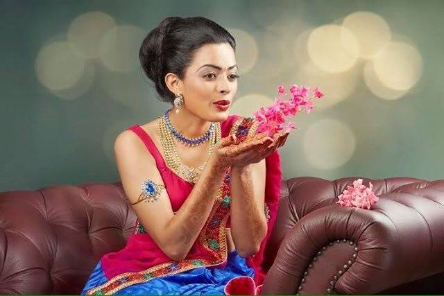 Bridal makeup