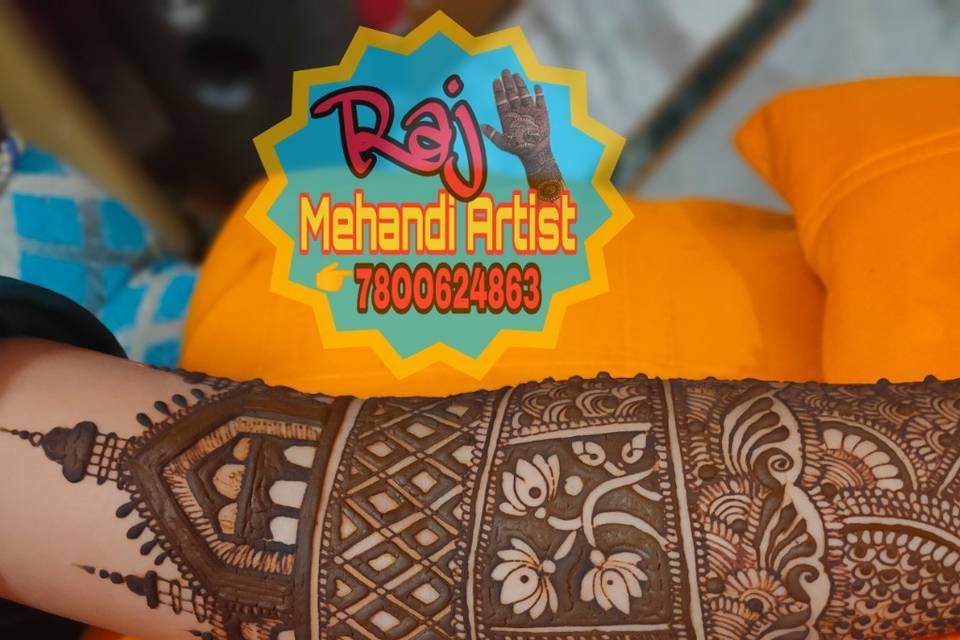 Raj Mehandi Artist, Gomti Nagar