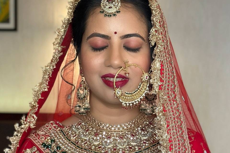 Bridal makeup