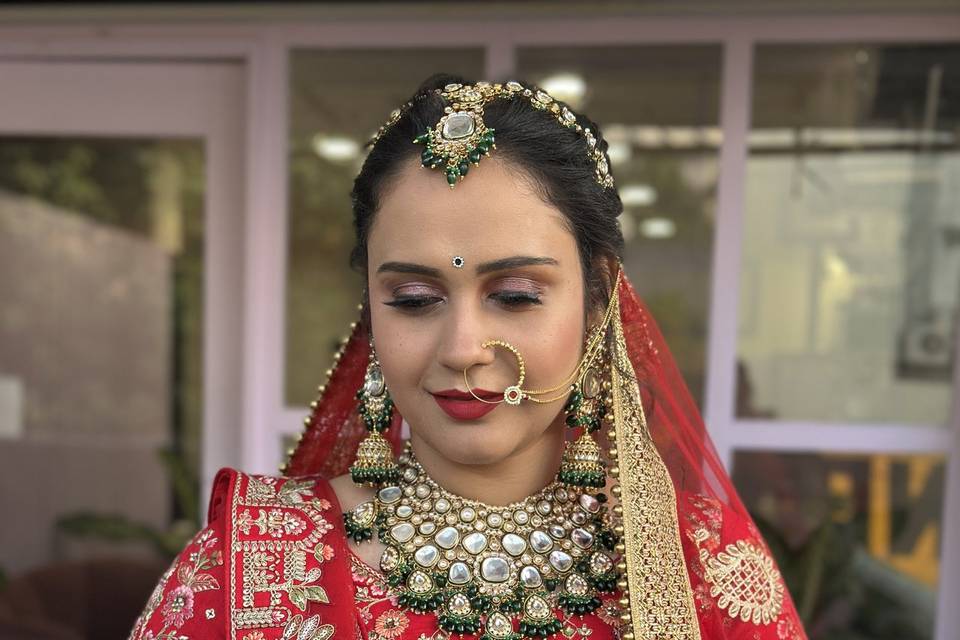 Bridal makeup