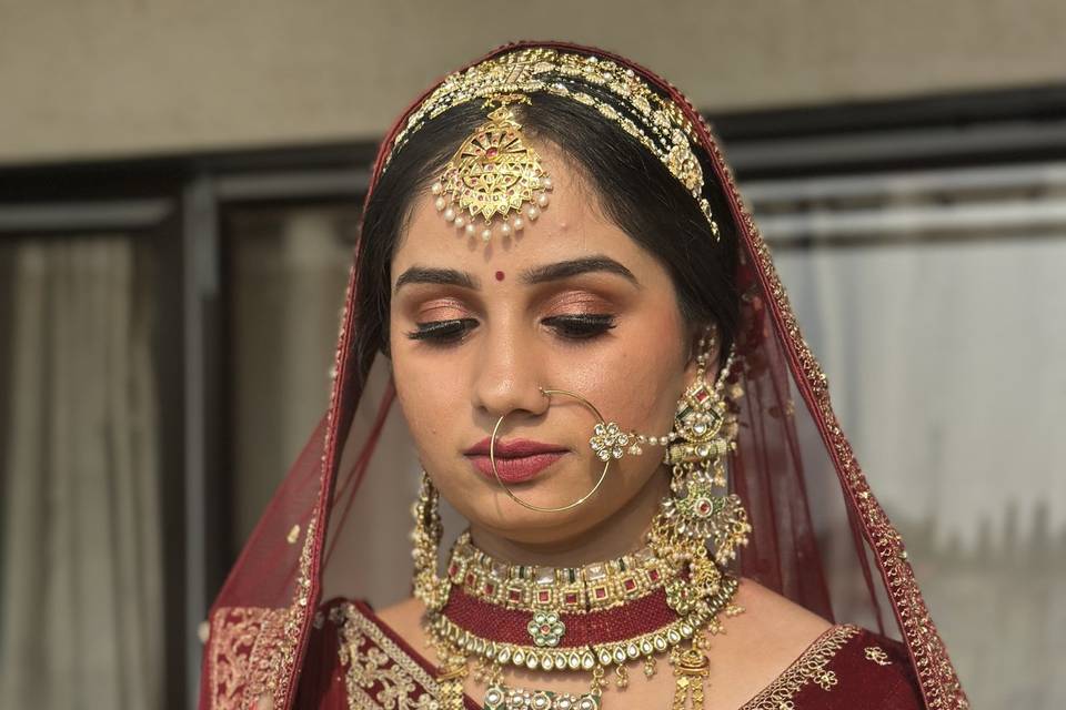 Bridal makeup
