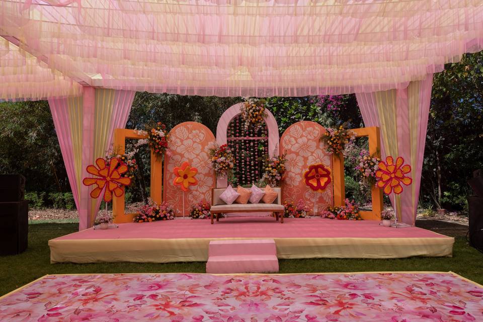Haldi decor