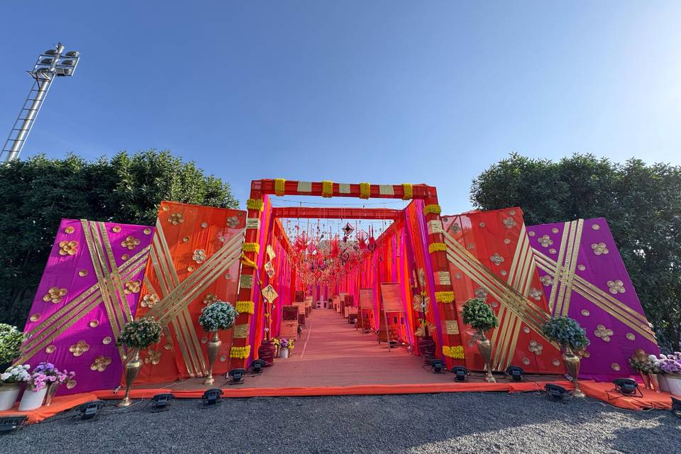 Entrance decor