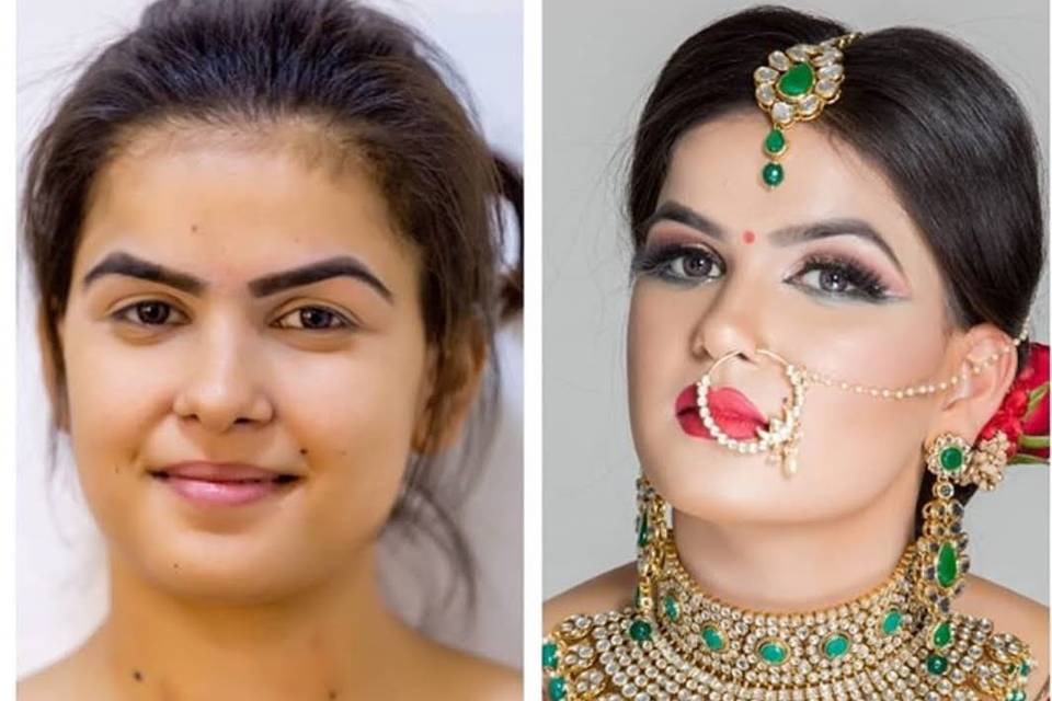 Bridal makeup