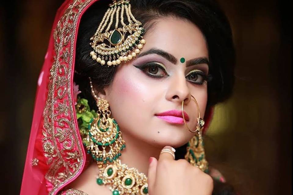 Bridal makeup