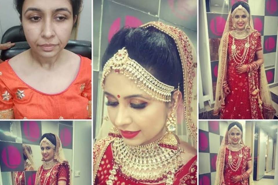 Bridal makeup