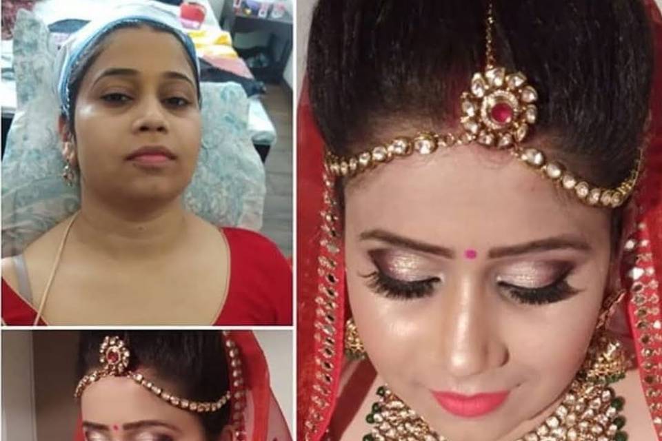 Bridal makeup