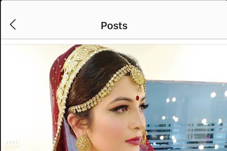 Bridal makeup