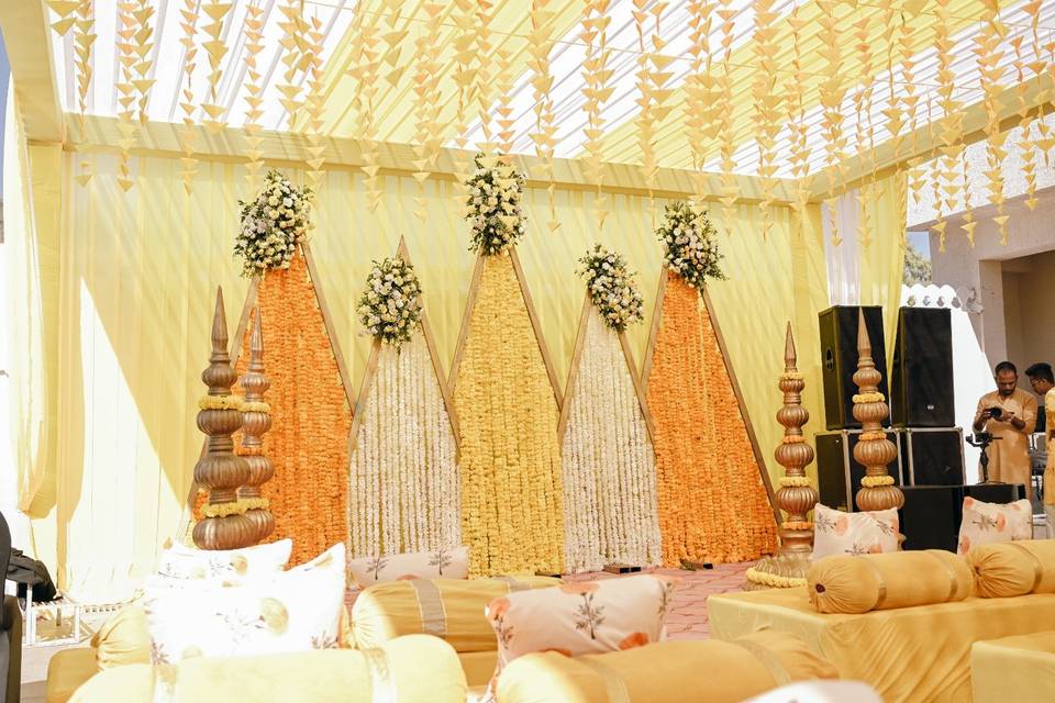 Haldhi decoration