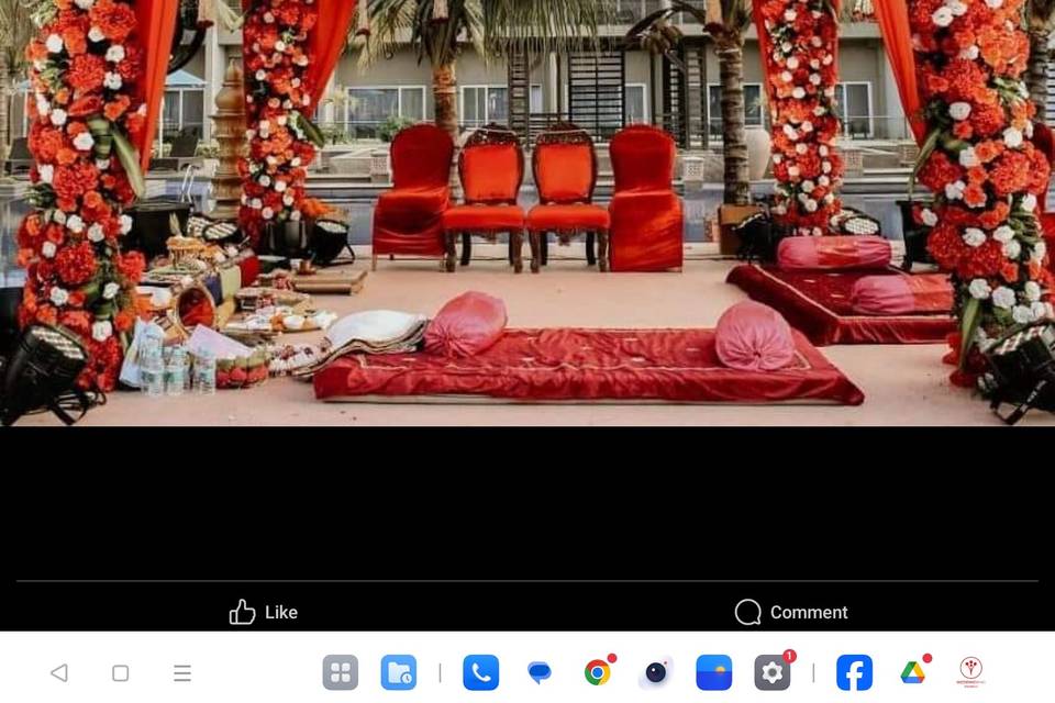 Flower Mandap