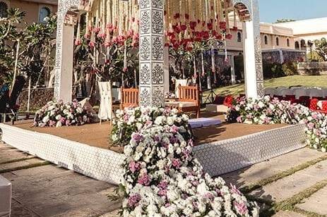 Mirror mandap