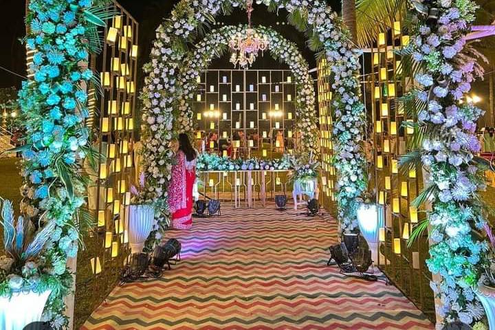 Sangeet night lobby