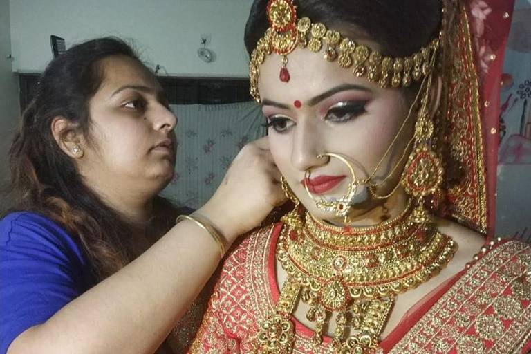 Bridal makeup