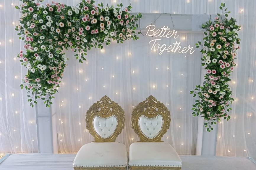 Engagement Stage backdropdecor