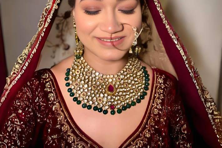 Kriti’s Bridal makeup