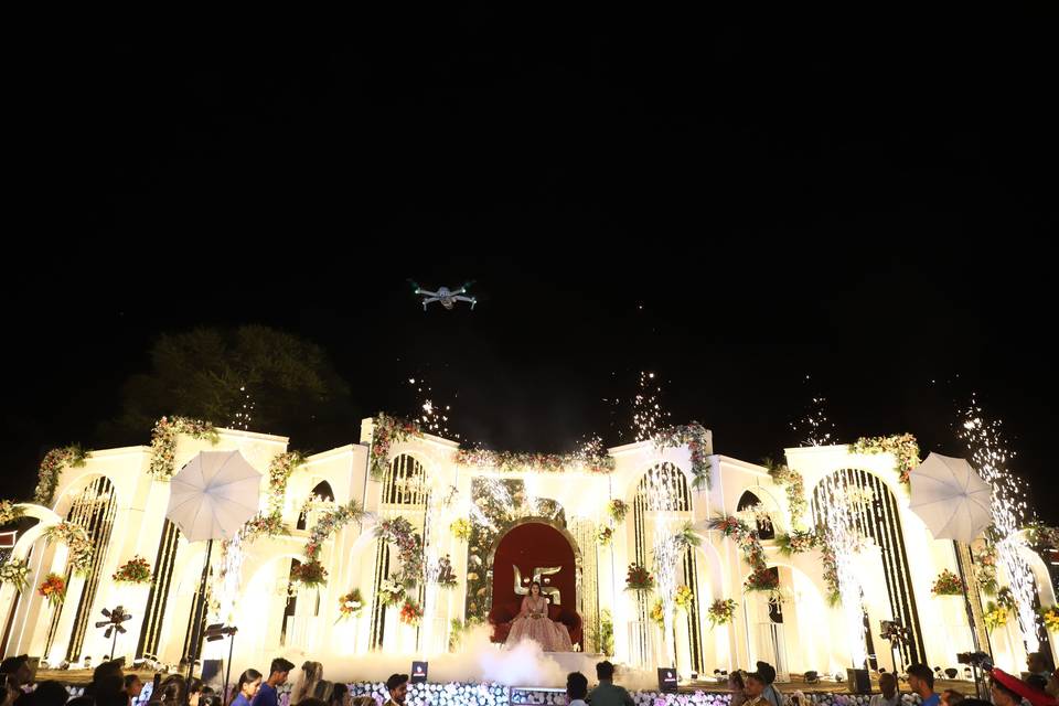 Roman wedding stage