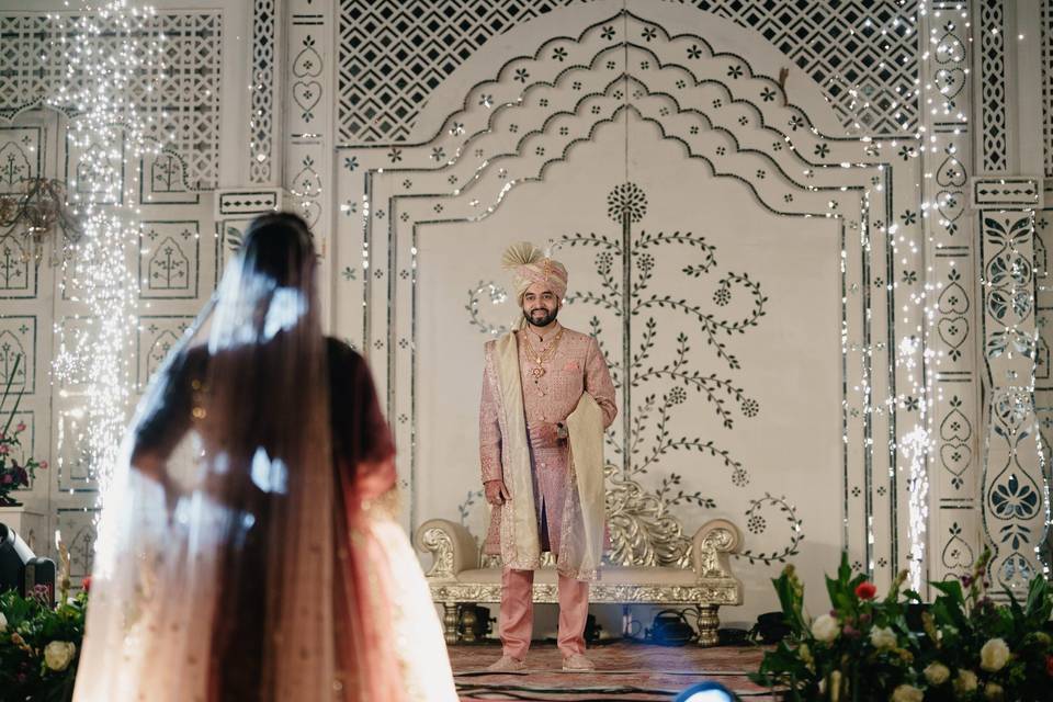 Bride's entry