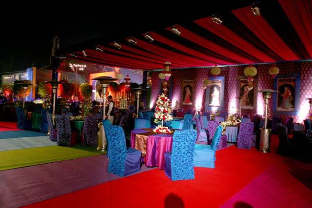 Wedding decor and lighting
