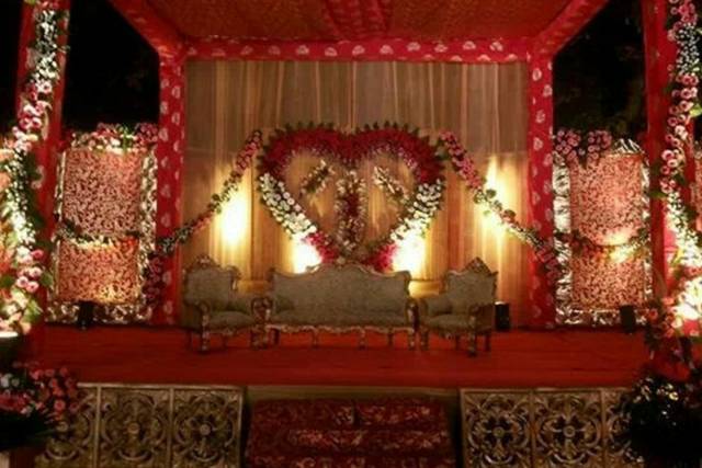 Wedding stage decoration