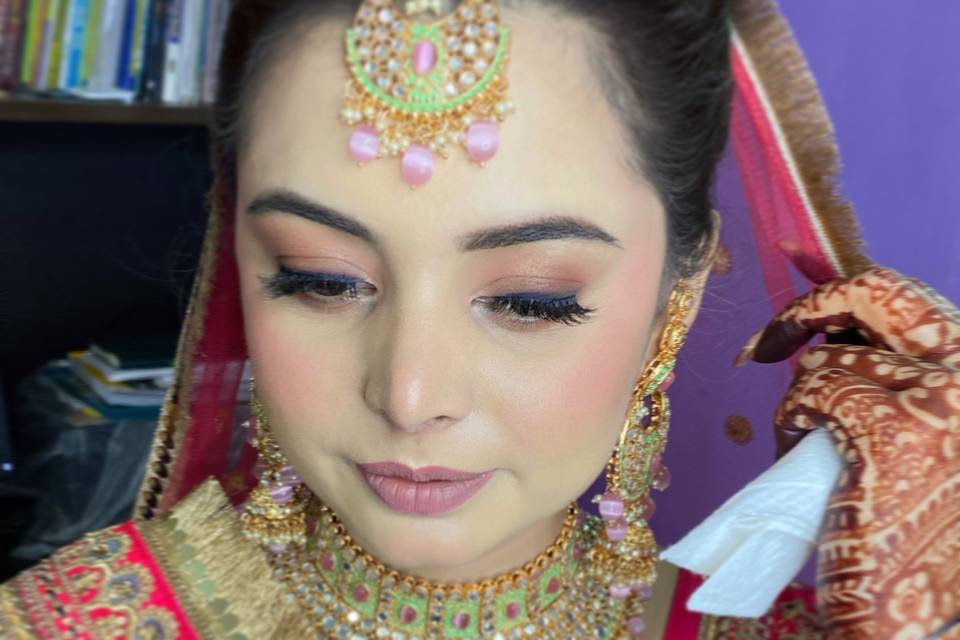 Bridal makeup