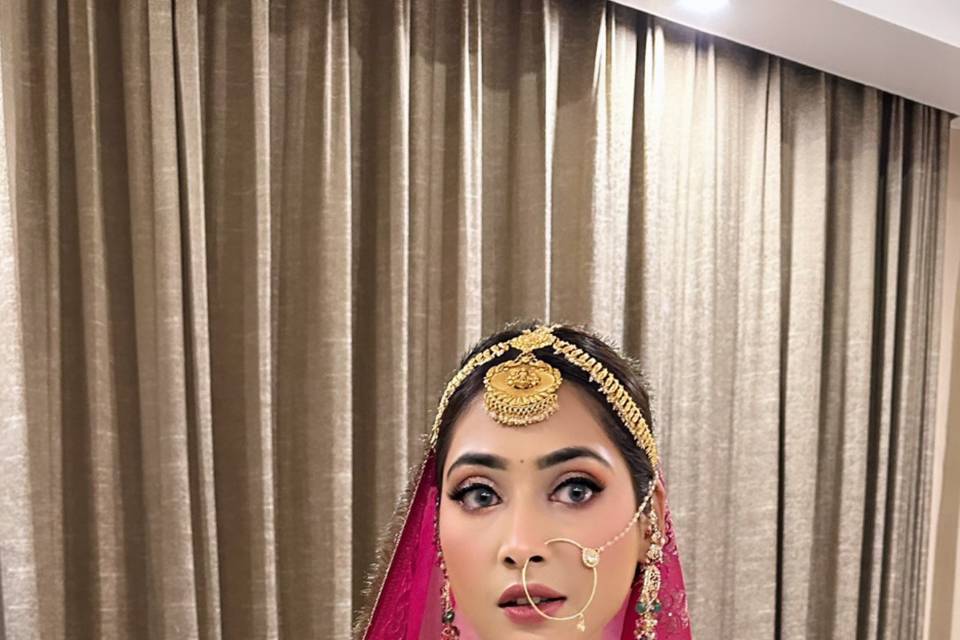 Bridal makeup