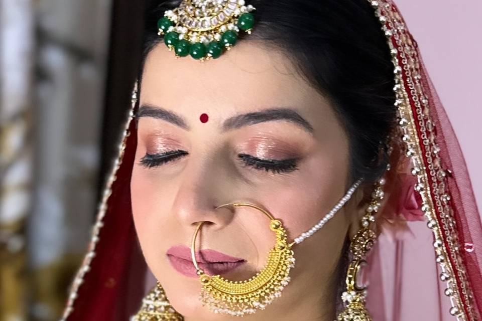 Bridal makeup