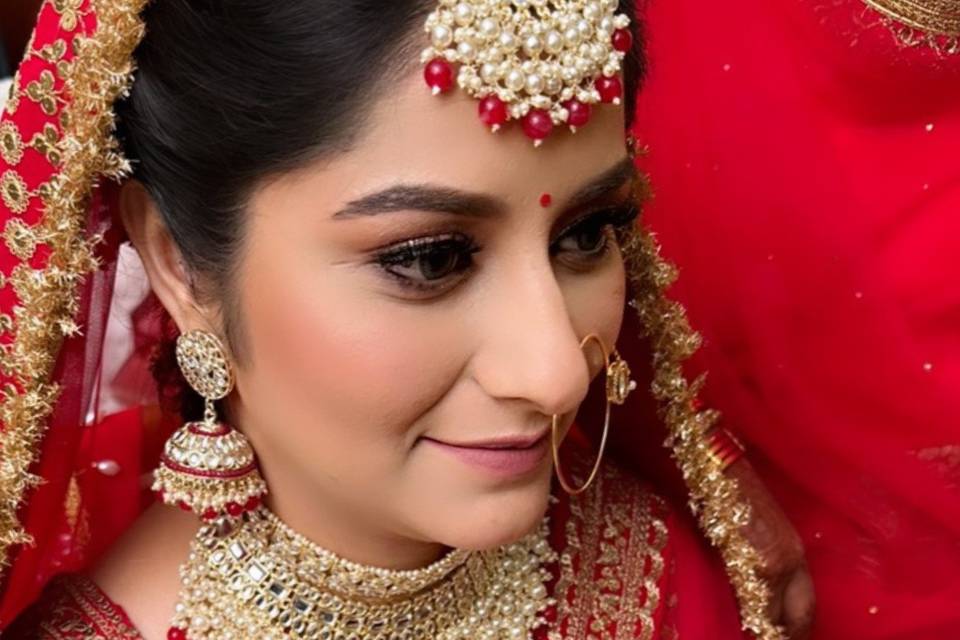 Bridal makeup