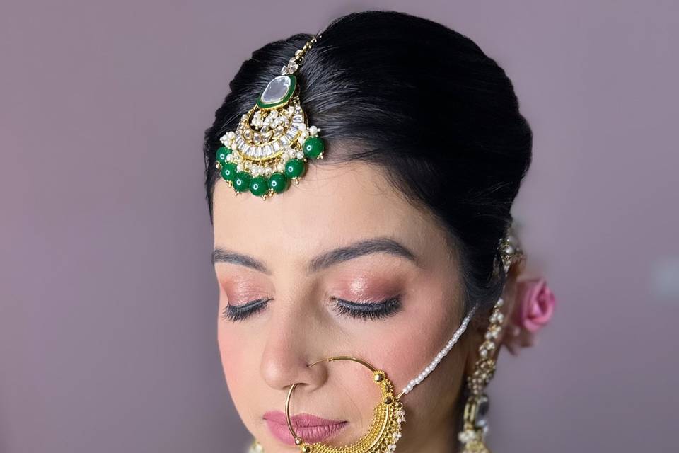 Bridal makeup